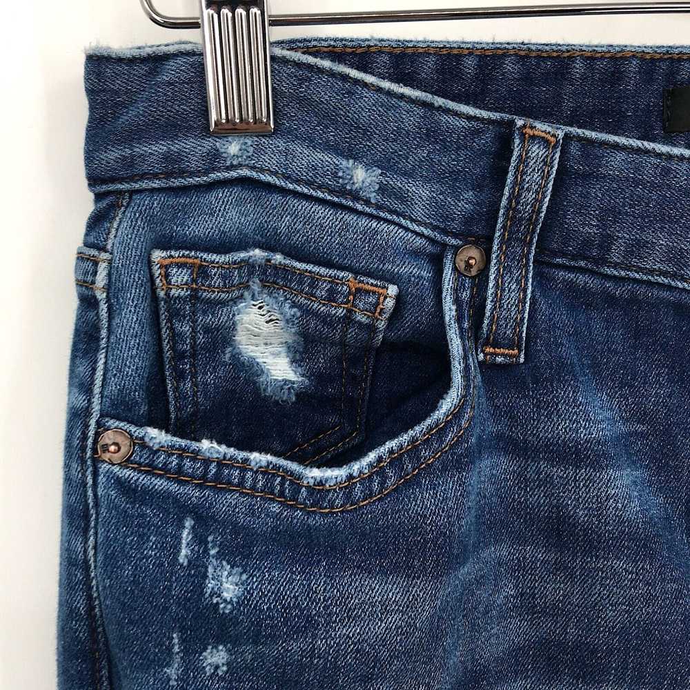 Vintage Joe's Jeans Distressed Jeans dark wash st… - image 2