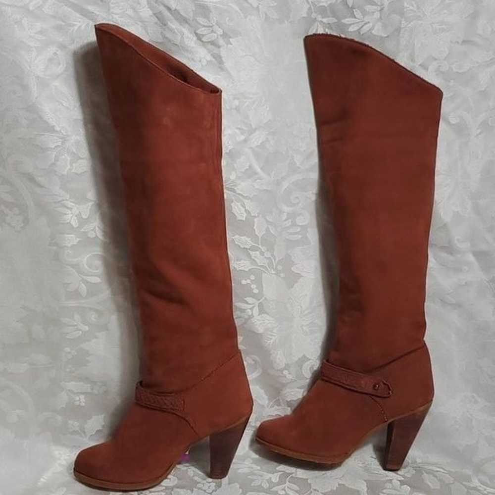 Zodiac Rust Suede Tall Boots - image 2