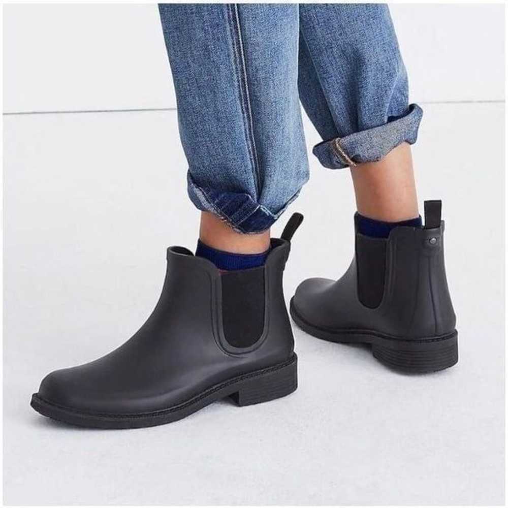 Madewell Chelsea rain boots black size 8 - image 1
