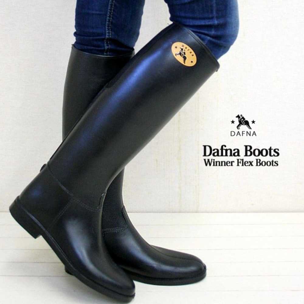 Naot Dafna Winner tall wellie black boots - image 1