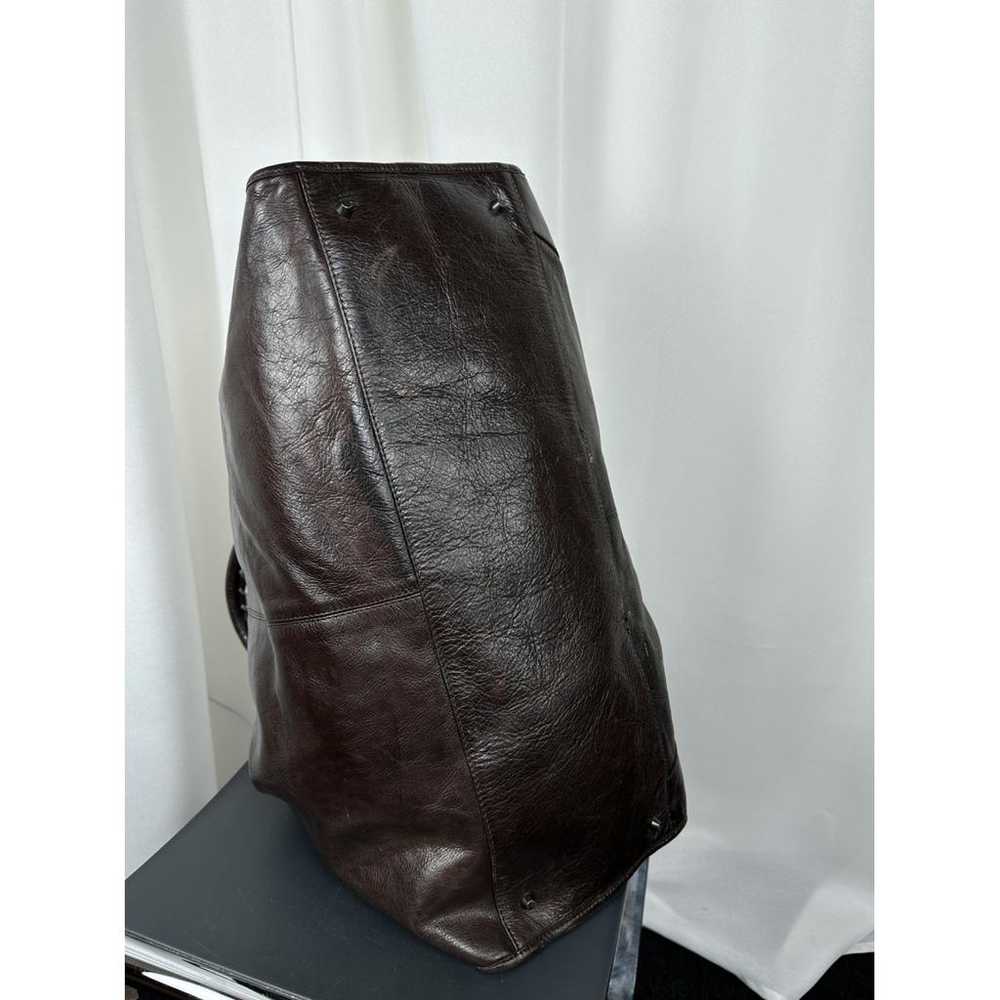 Balenciaga Leather travel bag - image 5