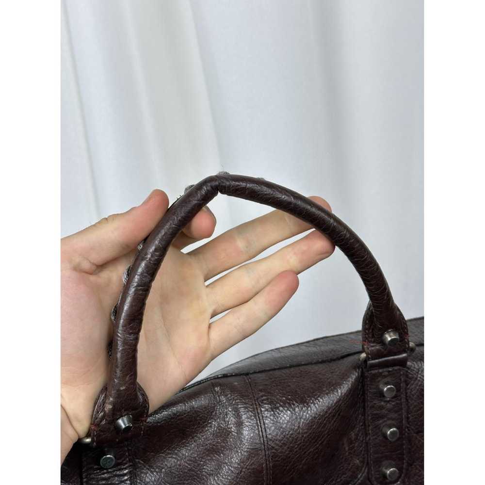 Balenciaga Leather travel bag - image 8