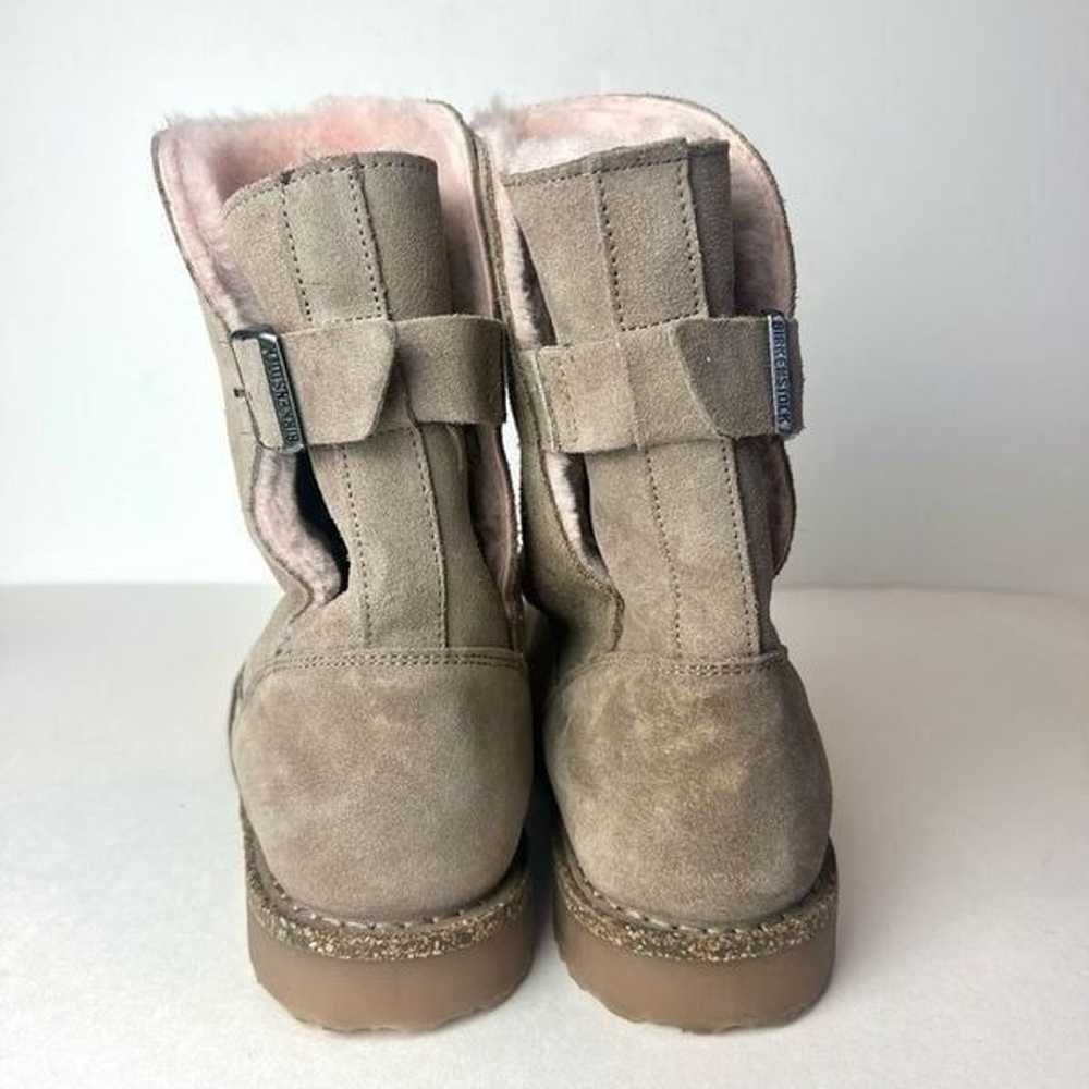 Birkenstock Uppsala Shearling Suede Leather Boots… - image 4
