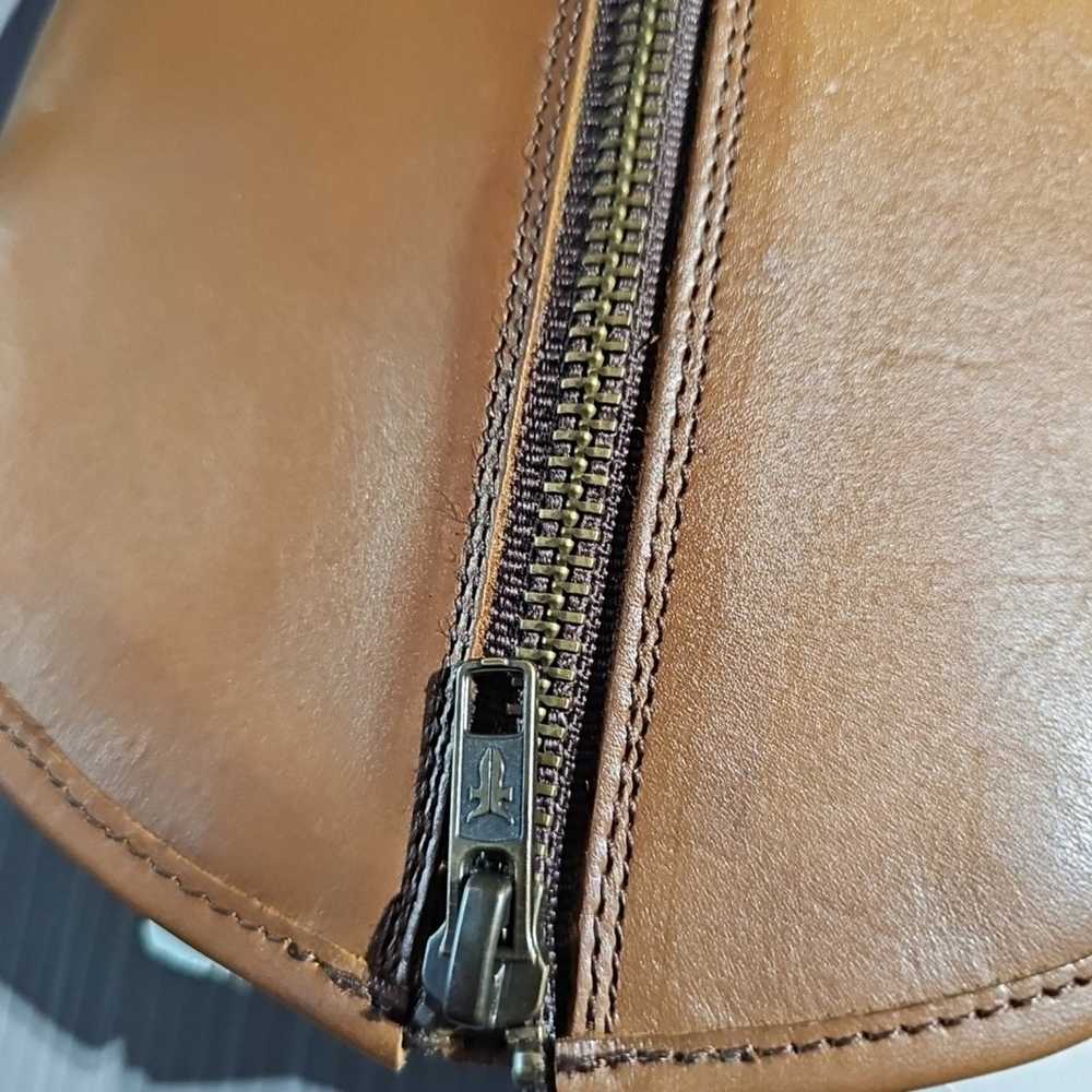 Frye Marissa Medallion Inside Zip Tall Leather Ri… - image 10