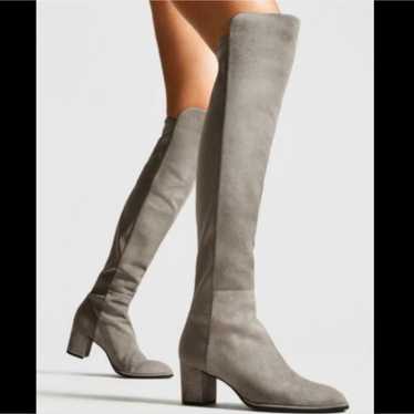 NEW STUART WEITZMAN HARPER SUEDE BOOTS