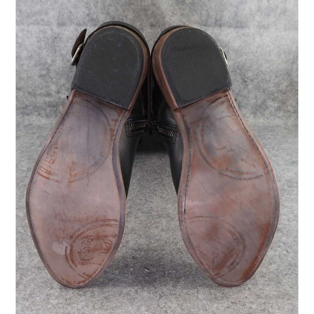 Liberty Black Boots Womens 9.5 Leather Western Ri… - image 8
