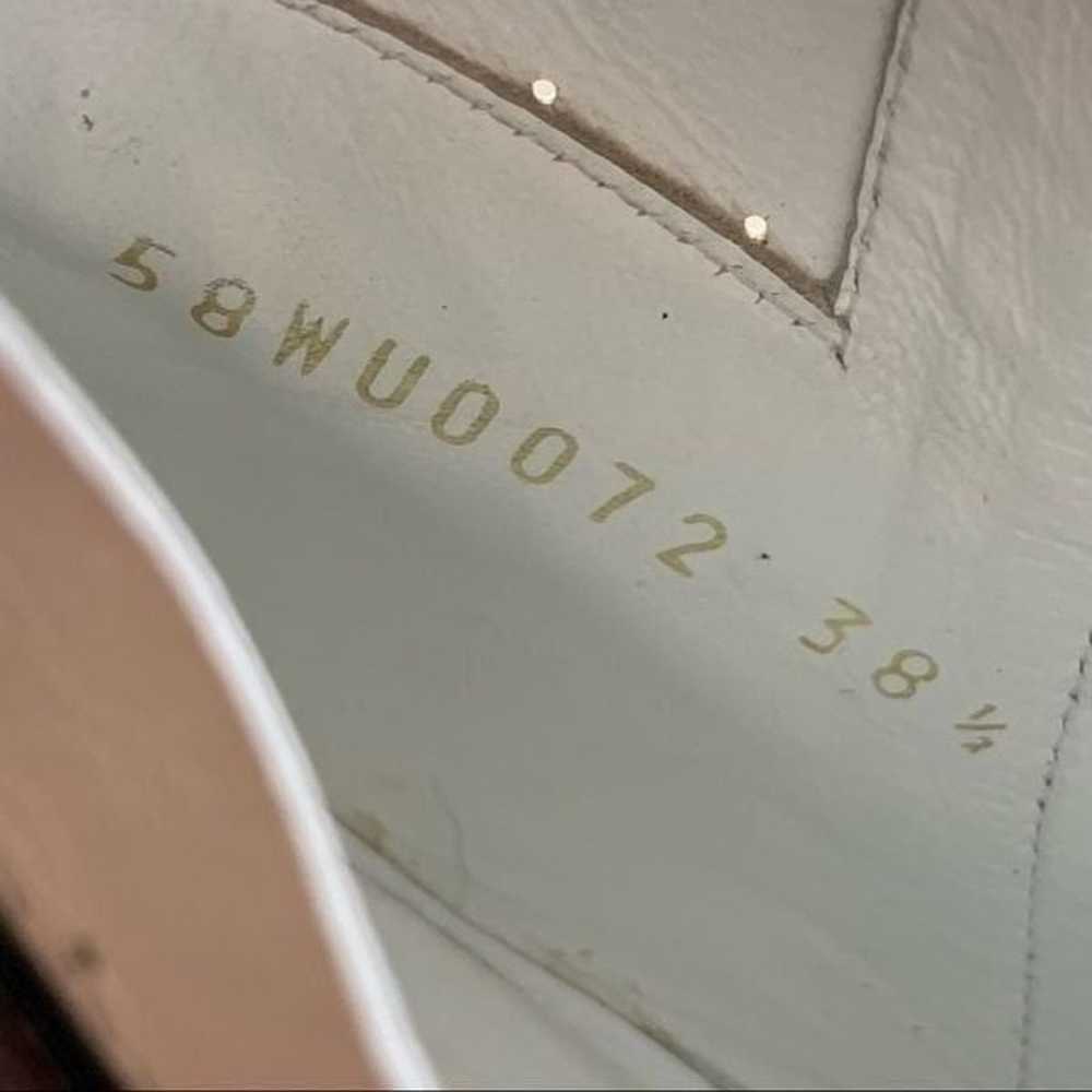 Maison Margiela Patent Leather Spectator Ankle Bo… - image 11
