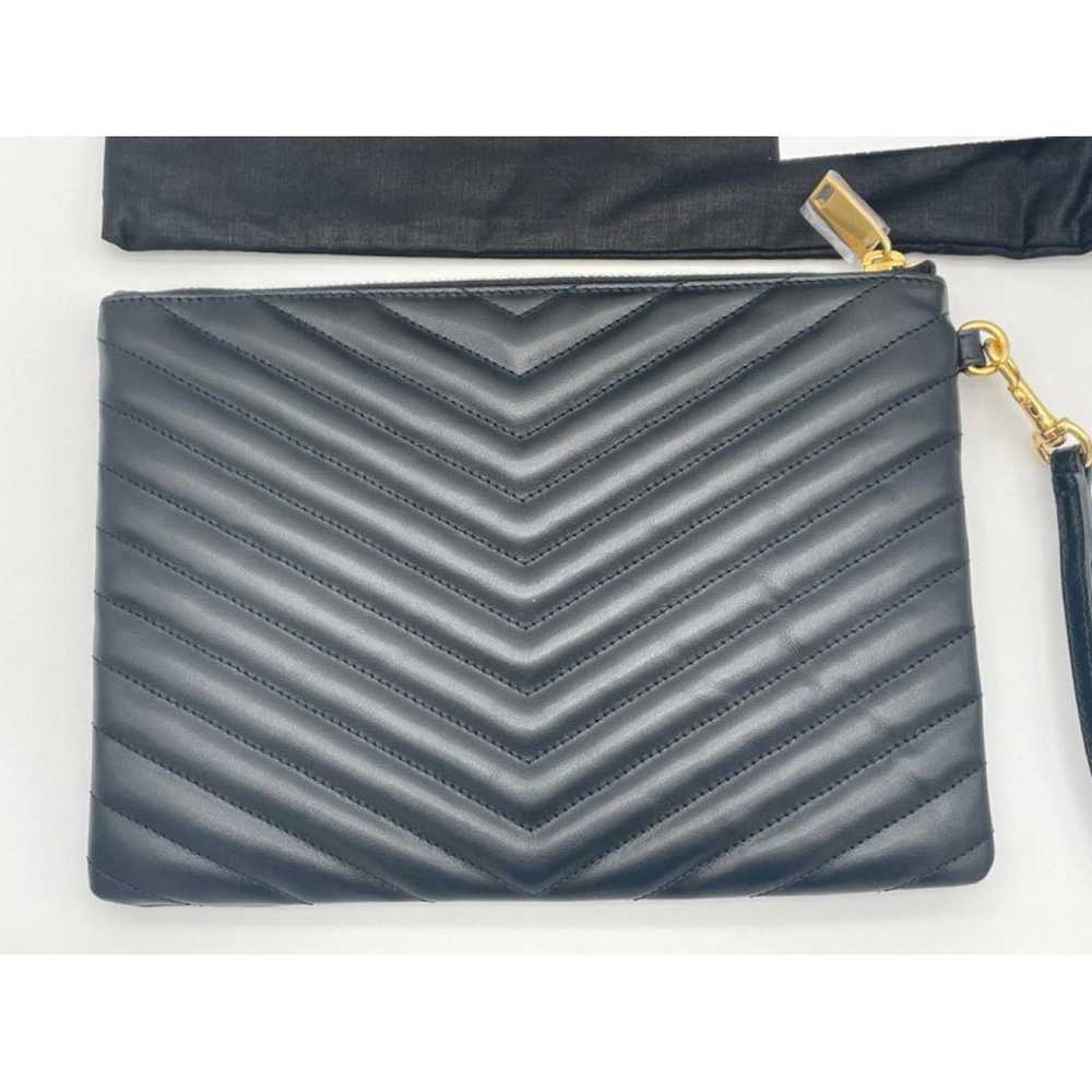 Saint Laurent Leather clutch bag - image 10