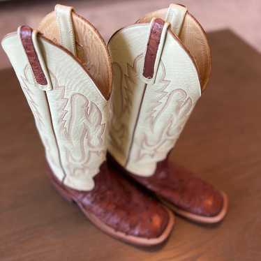 Woman’s Anderson Bean Ostrich Boots - image 1