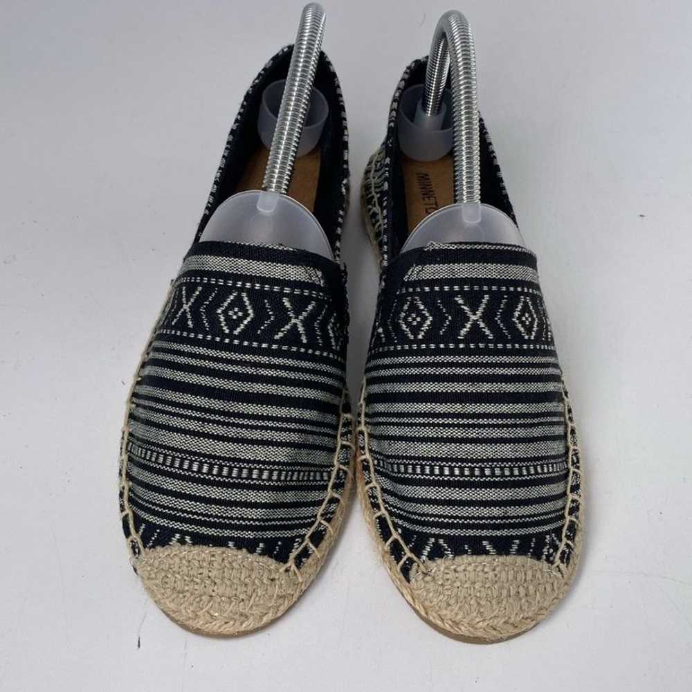 Minnetonka Espadrille Womens Size 7 Pam Flats Fab… - image 3