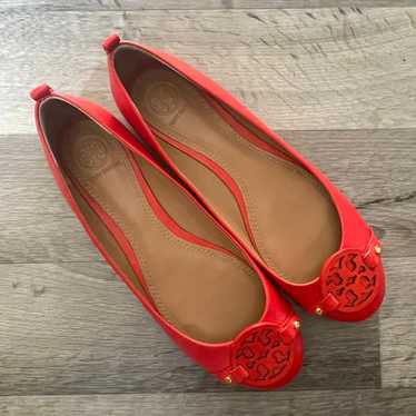Tory Burch Leather Flats - image 1