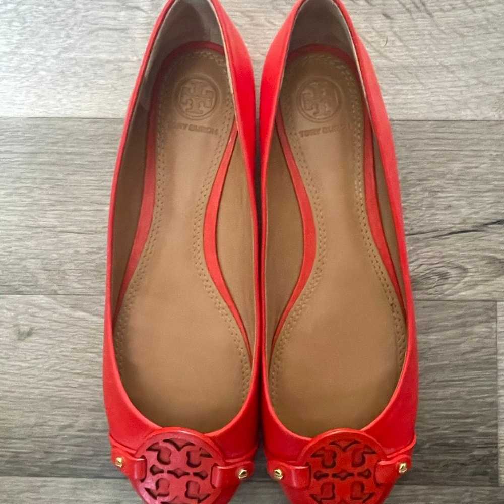 Tory Burch Leather Flats - image 2