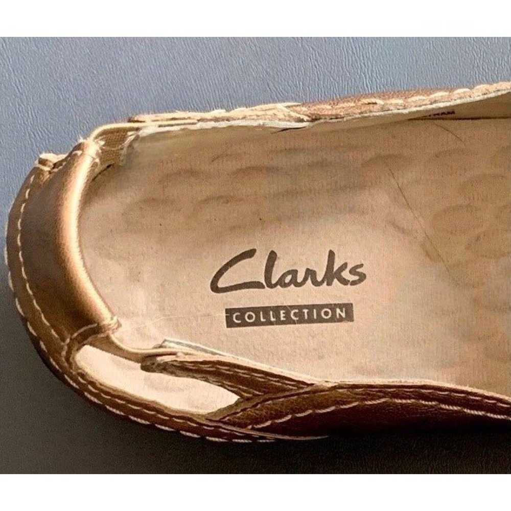 Clarks Haley Stork Flat Sandal Sz 7.5M, SlipOn Cl… - image 7