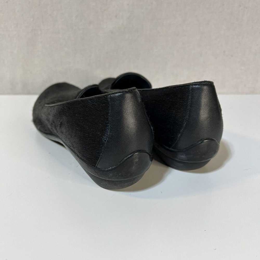 Dansko Olivia Black Calf Hair Loafer Flats Sz. EU… - image 3