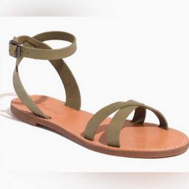 MADEWELL Leather Ankle Sandals sz 9 - image 1