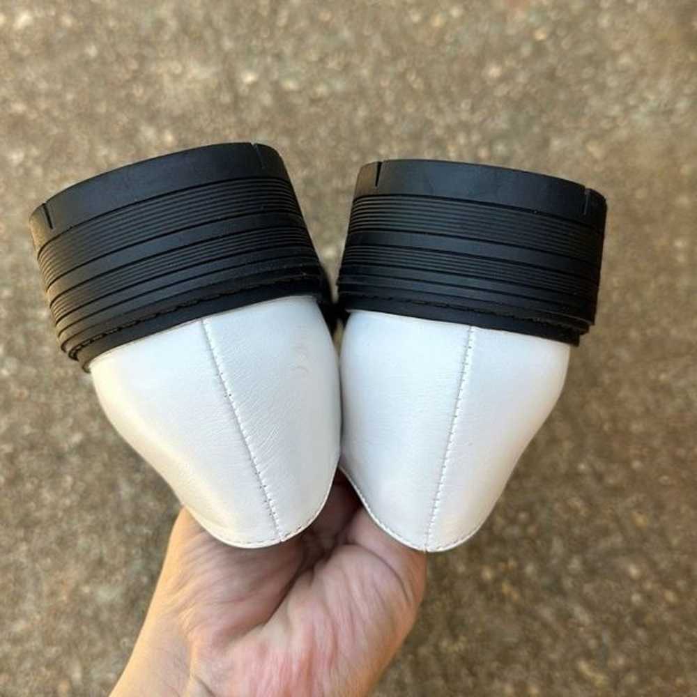 Seychelles White Oxford Semi Platform Shoes Women… - image 7