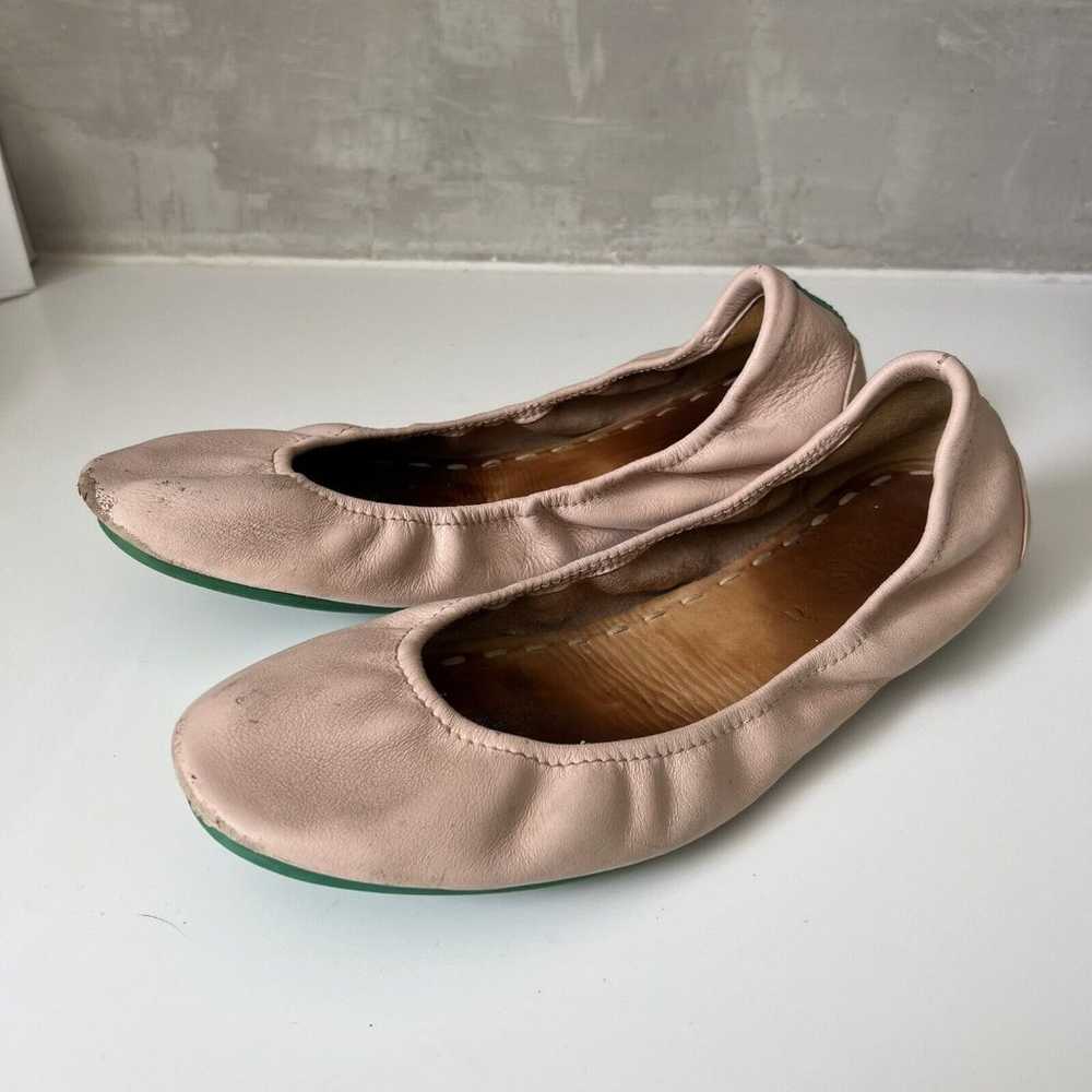 TIEKS Ballerina Pink Ballet Flat Leather Slip On … - image 5