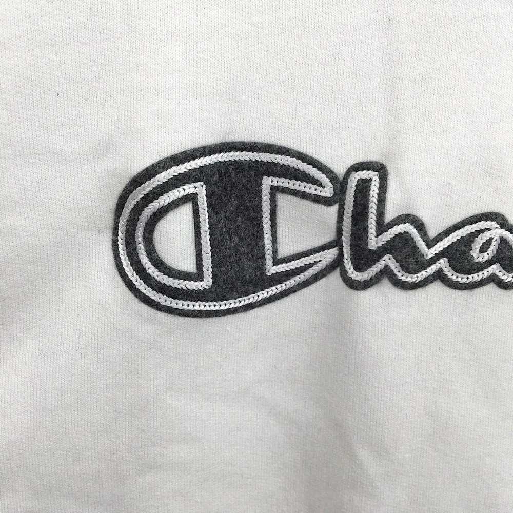 Champion NEW Champion pull-over embroidered scrip… - image 2