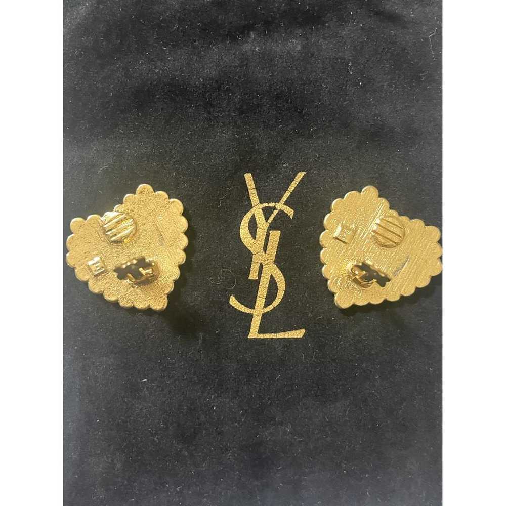 Yves Saint Laurent Arty earrings - image 5