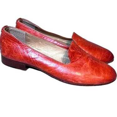 Frye Grace Venetian Leather Slip On Loafers Size 7