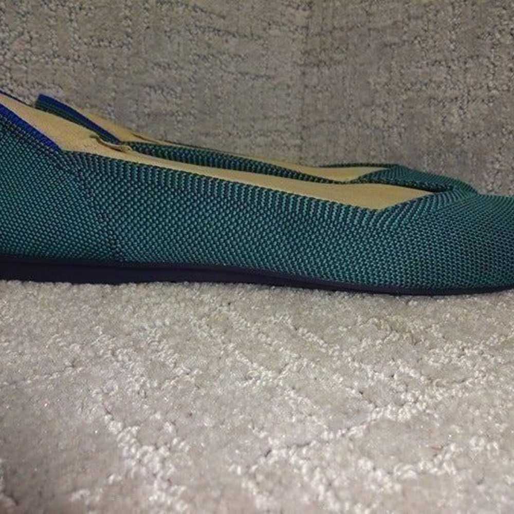 Rothys The Flat Women's Size 8 US Emerald Green R… - image 5