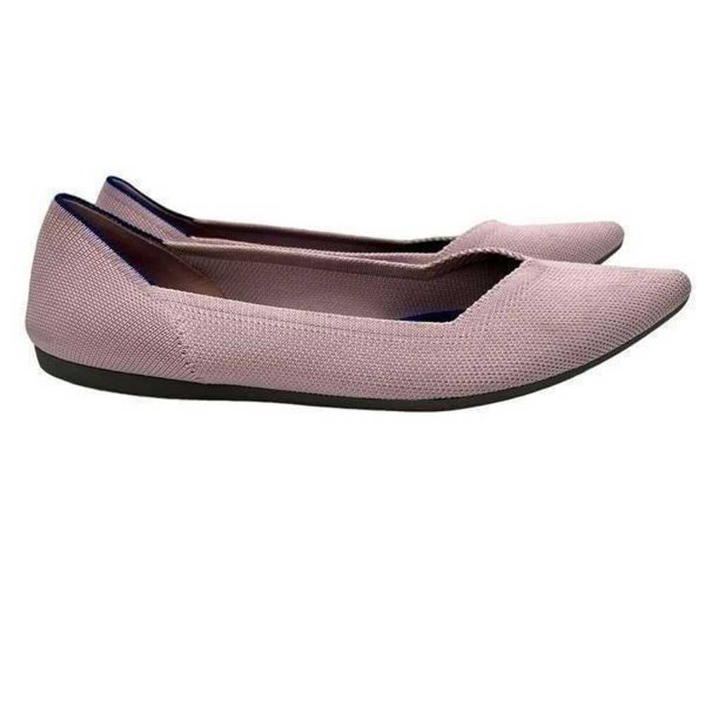 Rothy’s The Point Petal Pink Flats Size 10 - image 3