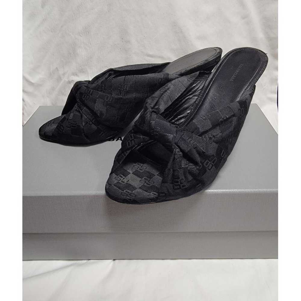 Balenciaga Drapy cloth sandal - image 3