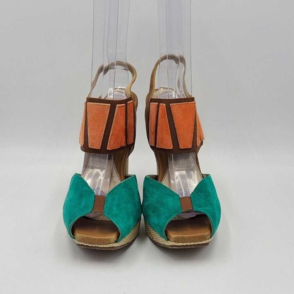 Dana Davis 5.5" Made in Italy Retro Strappy Heels… - image 2