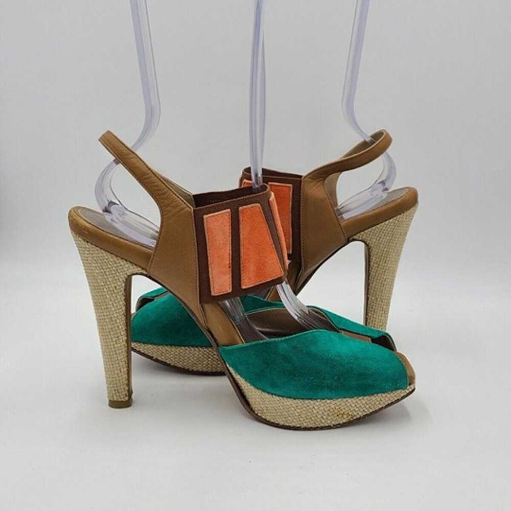 Dana Davis 5.5" Made in Italy Retro Strappy Heels… - image 4