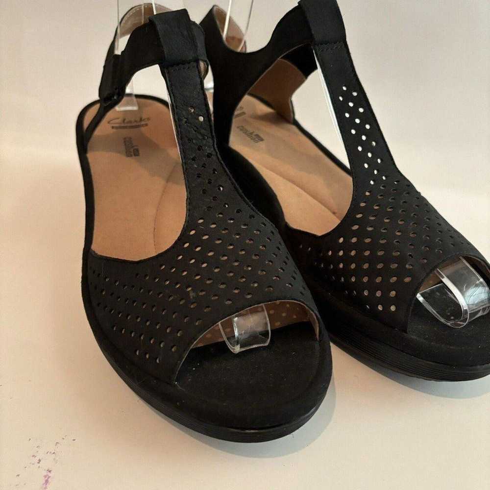 NWOT Clarks Collection Reedly Waylin Black Wedge … - image 5