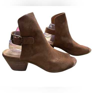 Lucky Brand Womens 9.5 Burnished Brown Suede Chun… - image 1