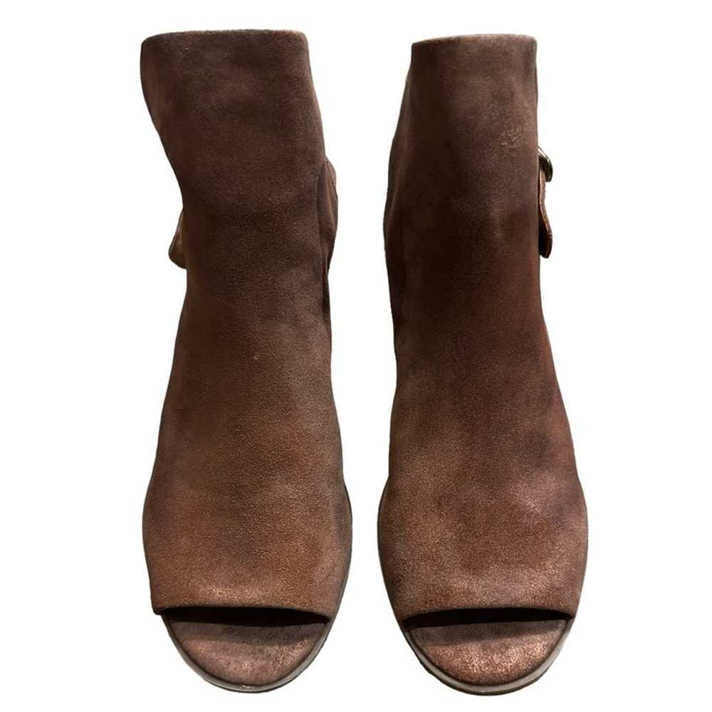 Lucky Brand Womens 9.5 Burnished Brown Suede Chun… - image 8