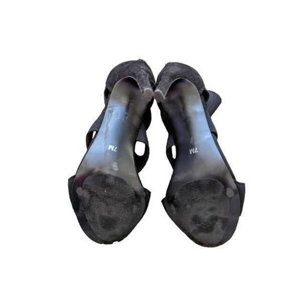 Steve Madden Women's Black Suede High Heels Size 7 - image 5
