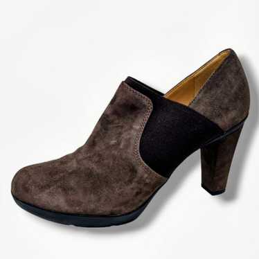Geox | Inspiration Italian Chestnut Leather Suede… - image 1