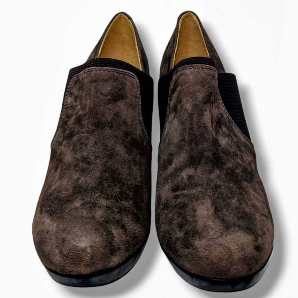 Geox | Inspiration Italian Chestnut Leather Suede… - image 3