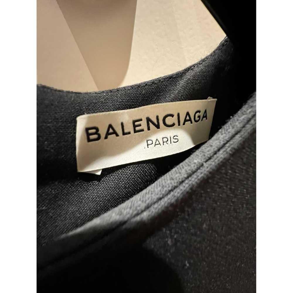 Balenciaga Wool mid-length dress - image 2