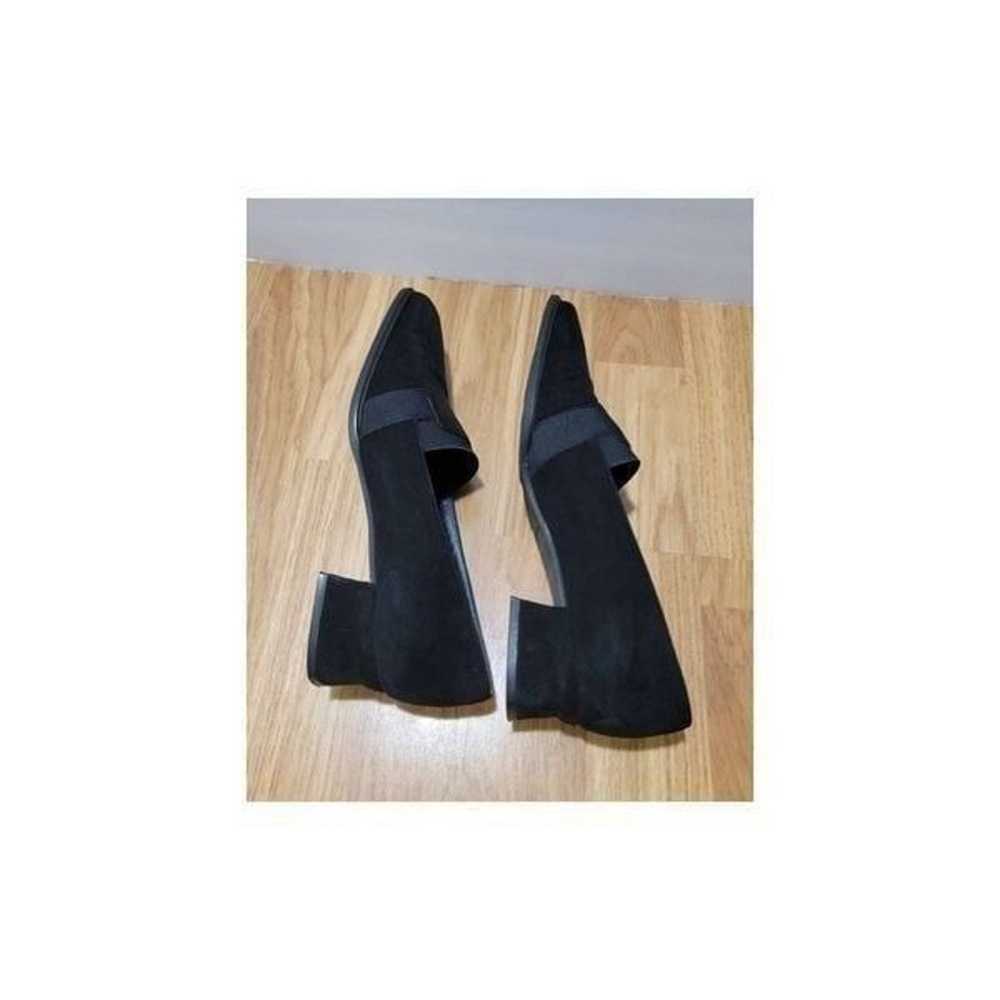 Stuart Weitz Suede Block Heel Shoes 6 - image 4