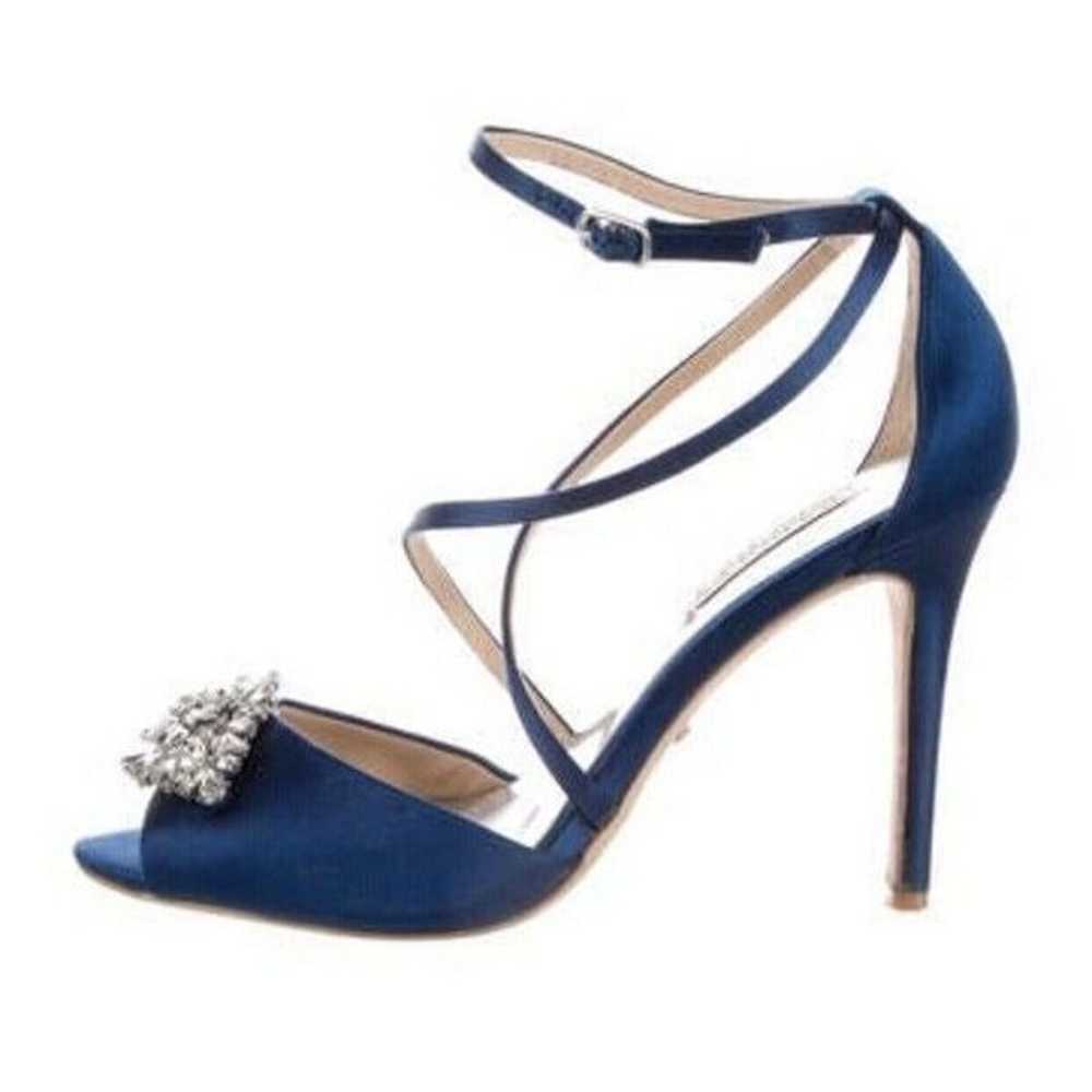 badgley mischka Authentic Royal Blue Silver Cryst… - image 2