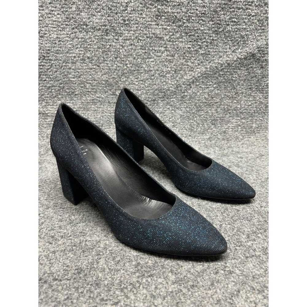 Aquatalia Peony (Blue/Black) Women's Shoes Size 11 - image 1