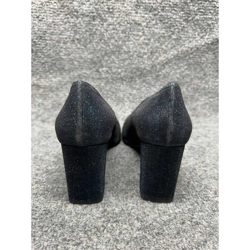 Aquatalia Peony (Blue/Black) Women's Shoes Size 11 - image 5
