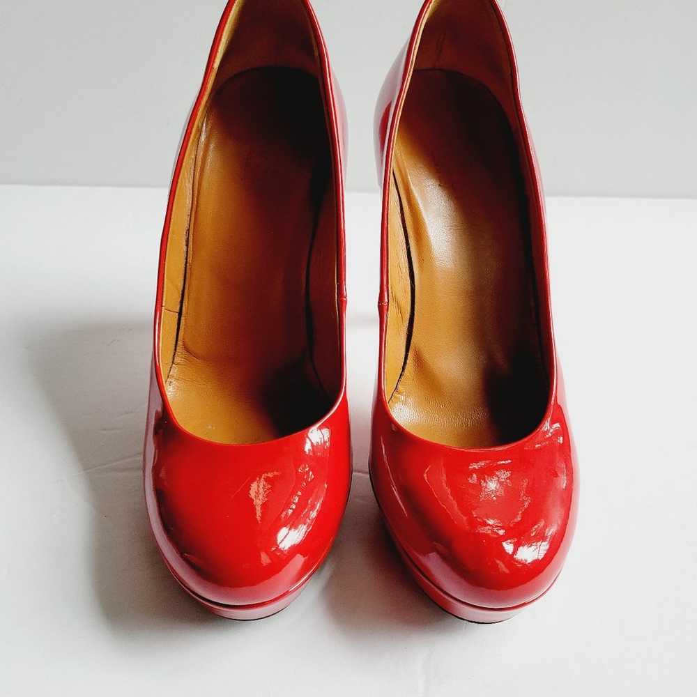 Gucci red platforms heel shoes AUTHENTIC! - image 7