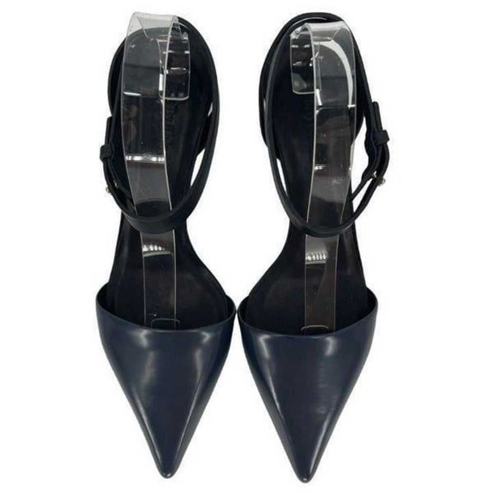 See By Chloe Leather Ankle Wrap Slingback Pointed… - image 2