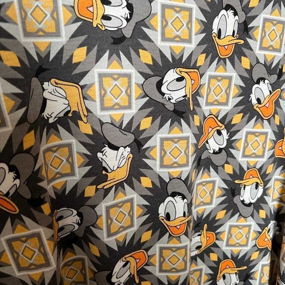 Lularoe Carly Disney Dress Donald Duck XS - image 6