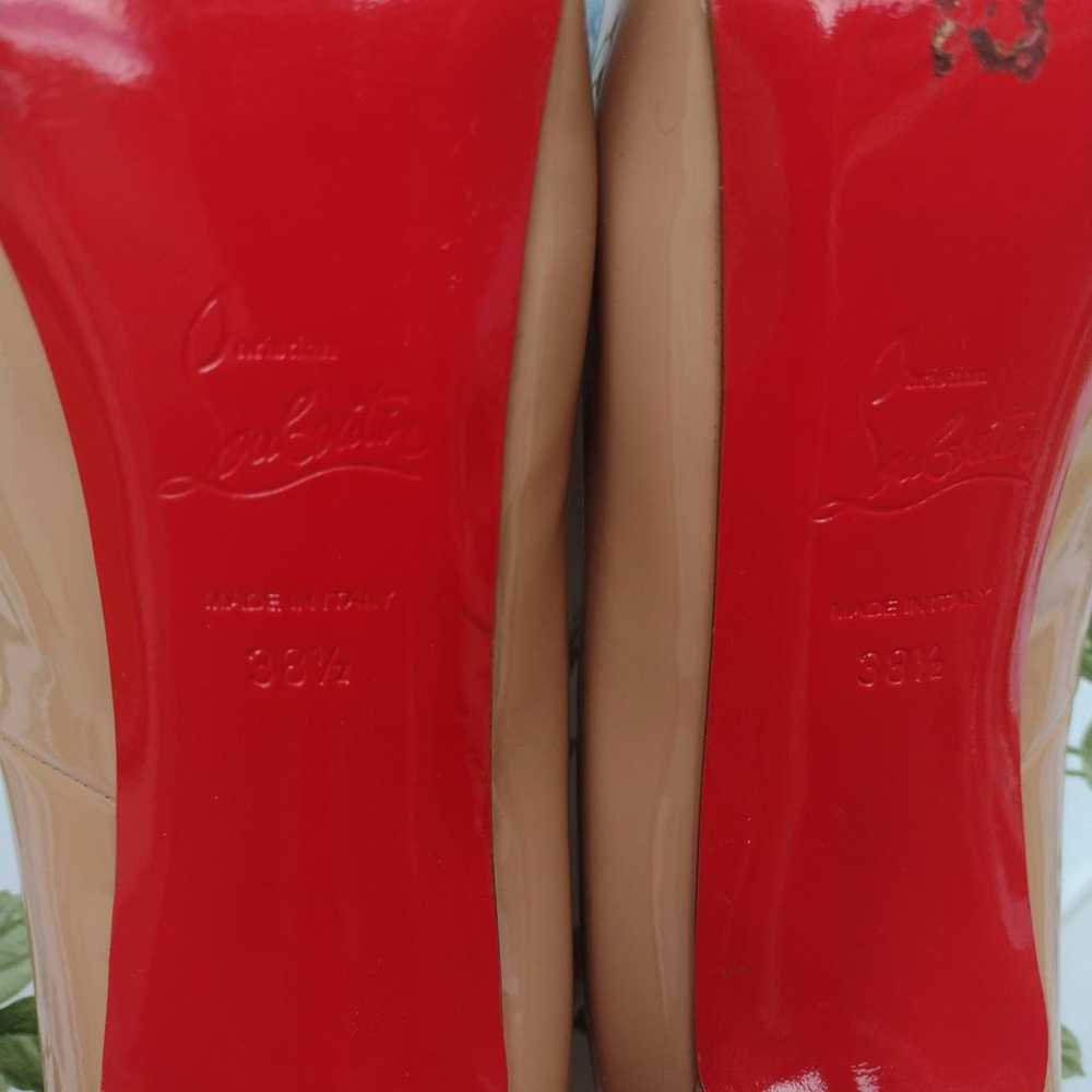 Christian Louboutin Private Number leather heels - image 9