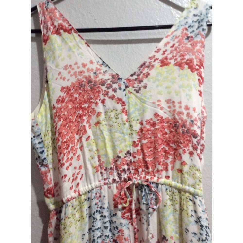 Lucky Brand floral V neck sleeveless Dress Medium… - image 2