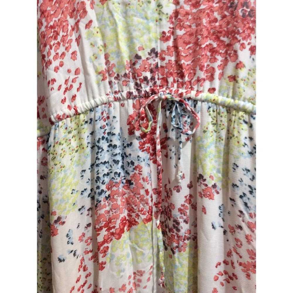 Lucky Brand floral V neck sleeveless Dress Medium… - image 5