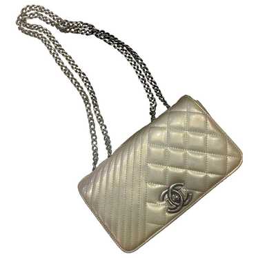 Chanel Coco boy patent leather crossbody bag