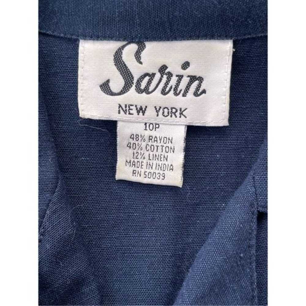 90s Vintage Sarin New York Dress Size 10 - image 3