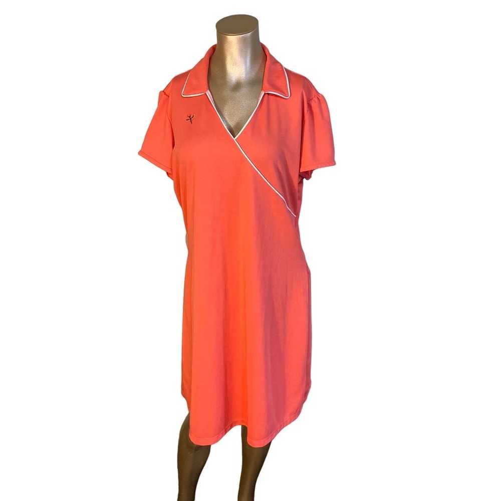 LADY HAGAN GOLF DRESS SHORT SLEEVE WOMEN SIZE LAR… - image 1