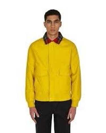 Noah Noah Tartan Collar A 2 Bomber Jacket Yellow - image 1
